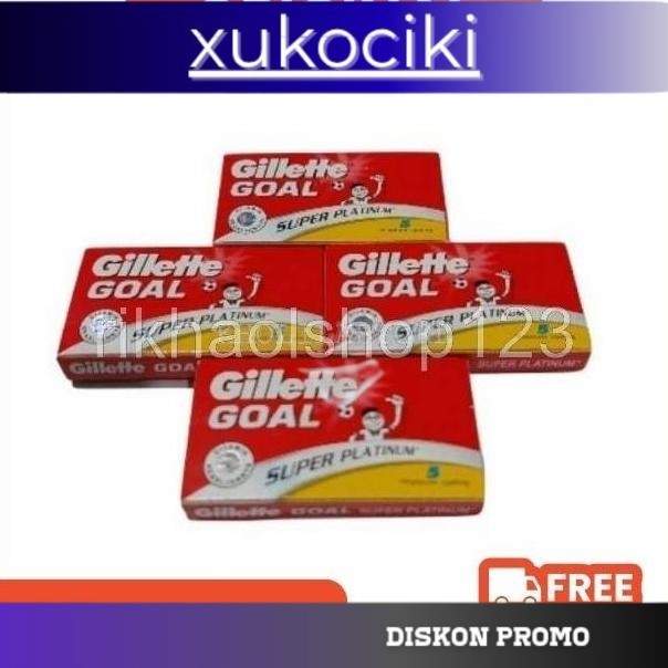 terlaris Flash Sale Silet Cukur Gillette Goal. Silet Goal, Pisau Cukur, Silet Cukur kepin