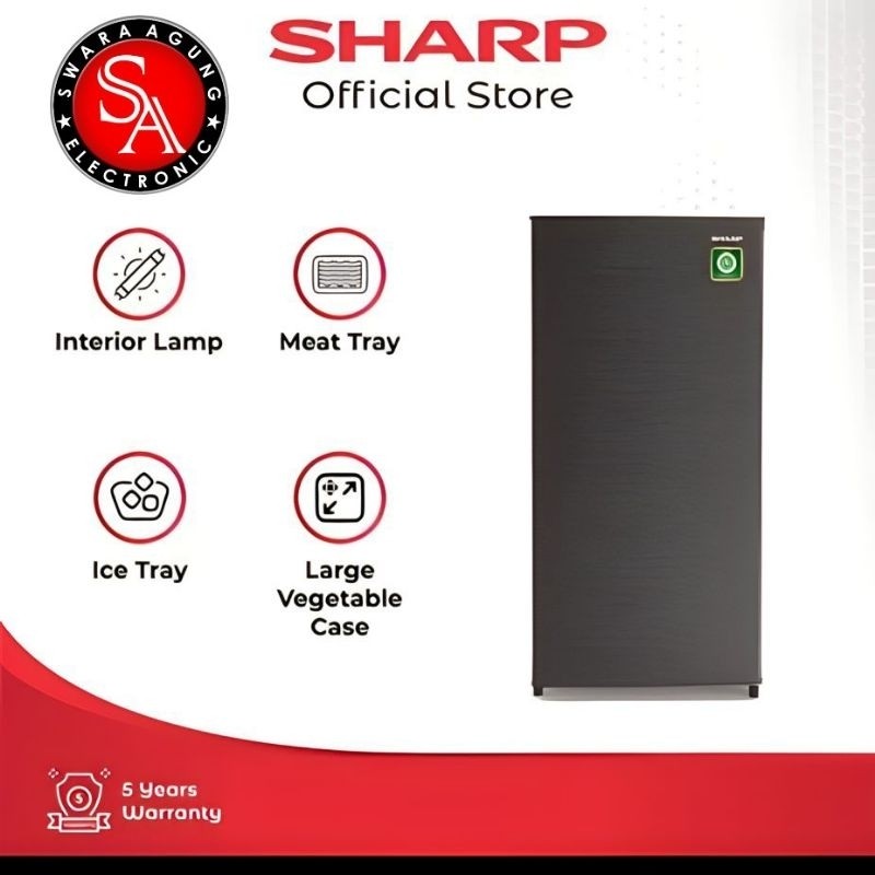 RS Kulkas 1 Pintu Sharp Type: SJ-162 (Khusus Daerah Medan)