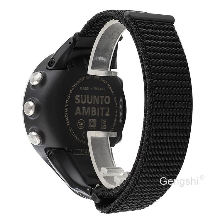 Nylon  Replacement Wat Band Strap For Suunto Ambit 1 2, 3, Ambit 2S, 2R,Ambit 3 Sport, Ambit 3 Run,A