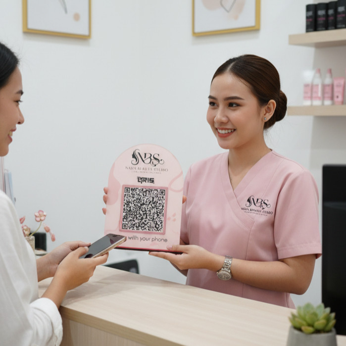 Stand Produk | STAND QRIS PRODUK | STAND QRIS AKRILIK