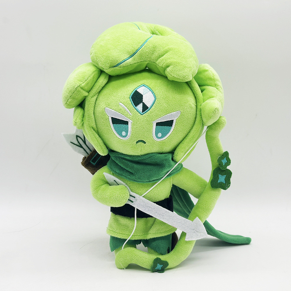 Anime Cookie Run Kingdom Plush Toy Game Characters Cartoon Stuffed Doll Shadow Milk Cookie Plushie M