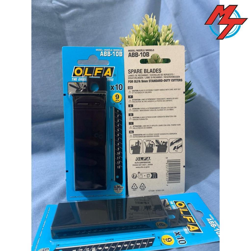 OLFA ABB-10B Refill Isi Cutter 9mm Spare Blade 9 mm (10pcs/pack)
