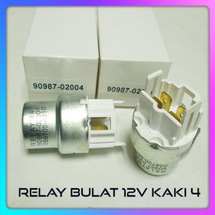 RELAY LAMPU BULAT KIJANG/RINO/TAFT GT 12V KAKI 4 BEST