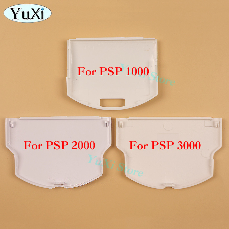 1Pc Battery Back Cover Case For PSP 3000 2000 1000 Replacement Battery Back Door Lid for PSP1006 300