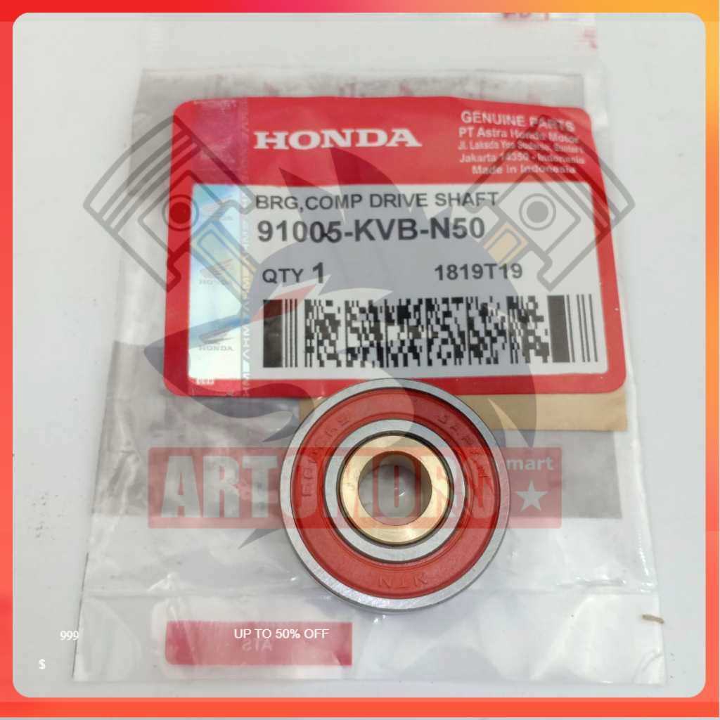 laher cvt beat fi - Bearing Tutup Cvt Bos Kuningan 6002 KVB Original original