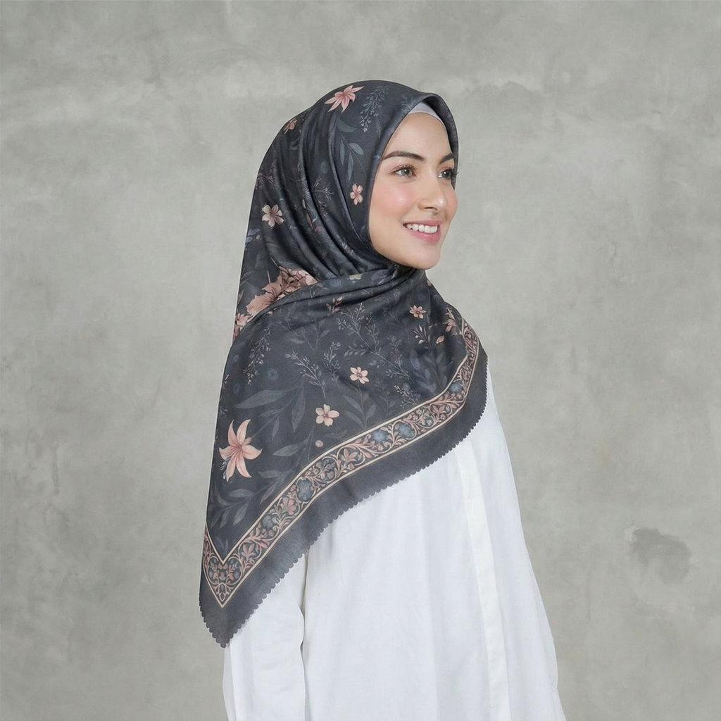 Jilbab segi empat Hjibas segi empat motif Kerudung Segi empat hijab segi empat motif  jilbab motif t