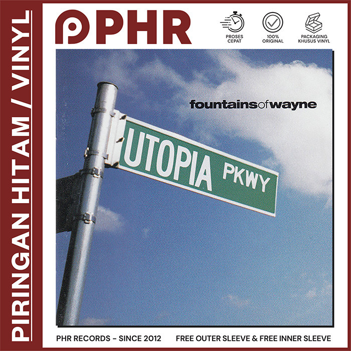Vinyl FOUNTAINS OF WAYNE - Utopia Parkway [Piringan Hitam/LP/PH]