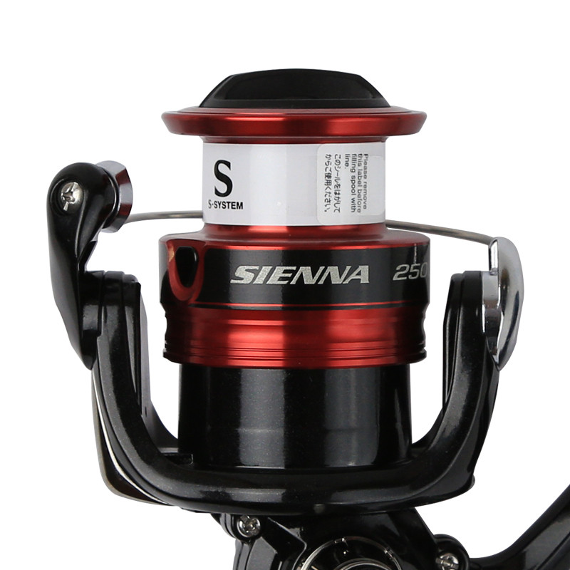 Shimano Sienna Original Spinning Fishing Reel Seawater Freshwater 500-4000 Ar-C Spool 3D Gear  Fishi