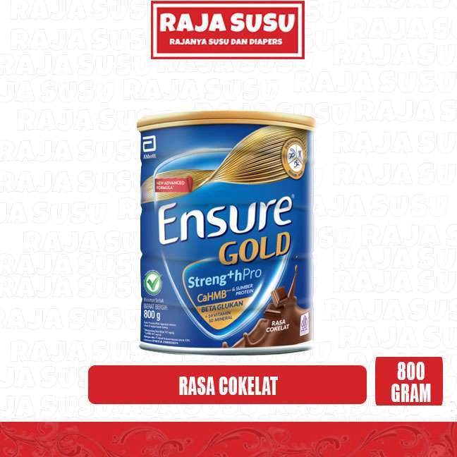 ENSURE GOLD COKELAT 800GR - RAJA SUSU