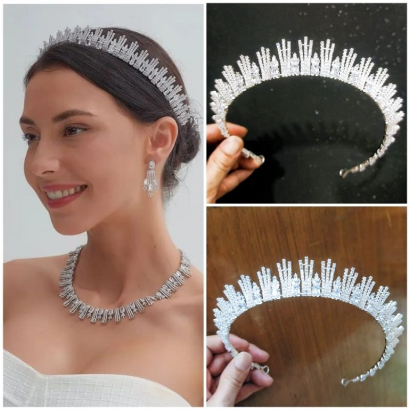 TergacorMahkota Aurel Ricis - Mahkota Pengantin zircon Viral - Aurel CrownTerbaik