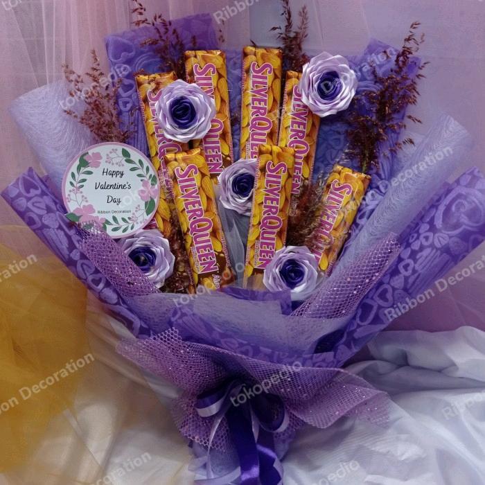 Coklat besar , coklat unik , bucket snack , coklat silverqueen - 5 Terlaris