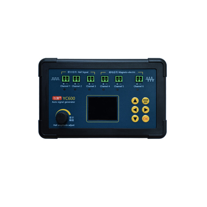 YC600 Six Channel Auto Signal Generator ECU Computer Maintenance Tester Crankshaft Camshaft Motorcyc