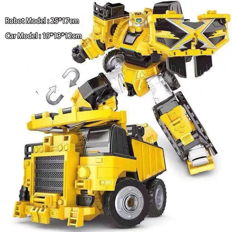 MiniForce 5 in 1 Penta X Ranger Transformation Robot Bot PENTATRON Model Mini Force Deformation Comb