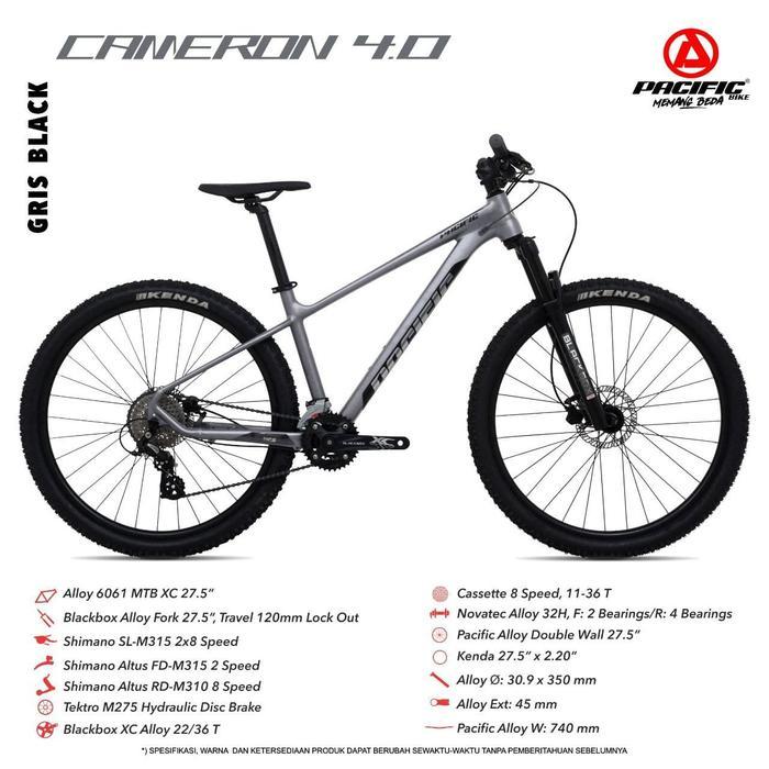 SEPEDA GUNUNG / MTB 27.5" PACIFIC CAMERON 4.0 - NO BUBBLEWRAP