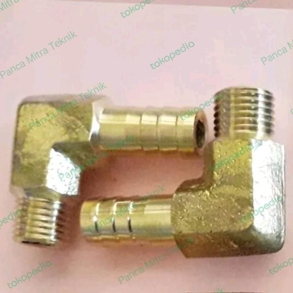 READY !NEPEL SELANG L DRAT LUAR 1/2" SELANG 1/2" INCH