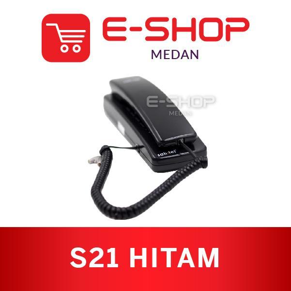Telepon Kabel Sahitel S21 Pesawat Telepon Kabel Sahitel S-21 (Hitam)