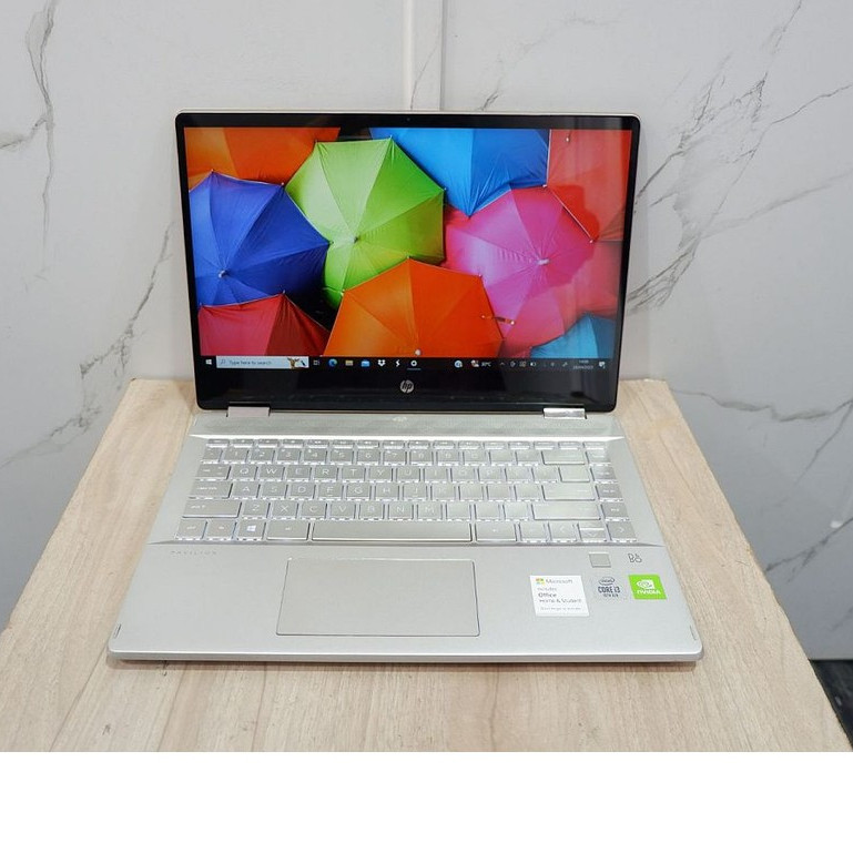 Laptop HP Pavlion X360 Touch 14-dh1033TX Intel Core i3-10110U Ram 8Gb Ssd 512Gb nvidia mx130