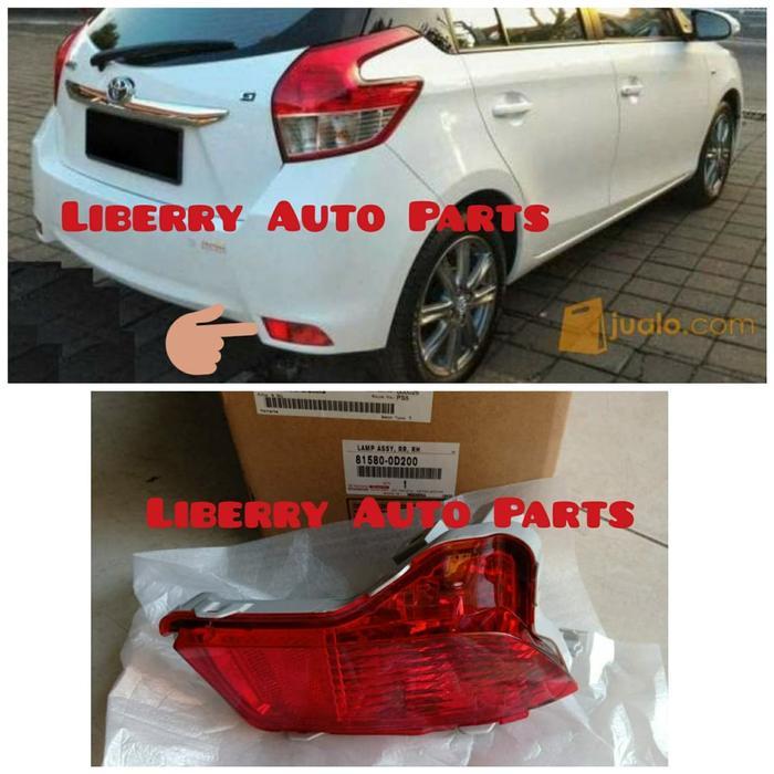 Lampu Reflektor / Mata Kucing / Bemper Belakang Yaris TRD Original