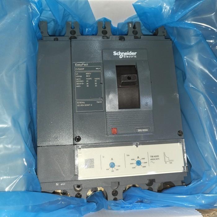 MCCB CVS630F 500A 4P LV563308 SCHNEIDER