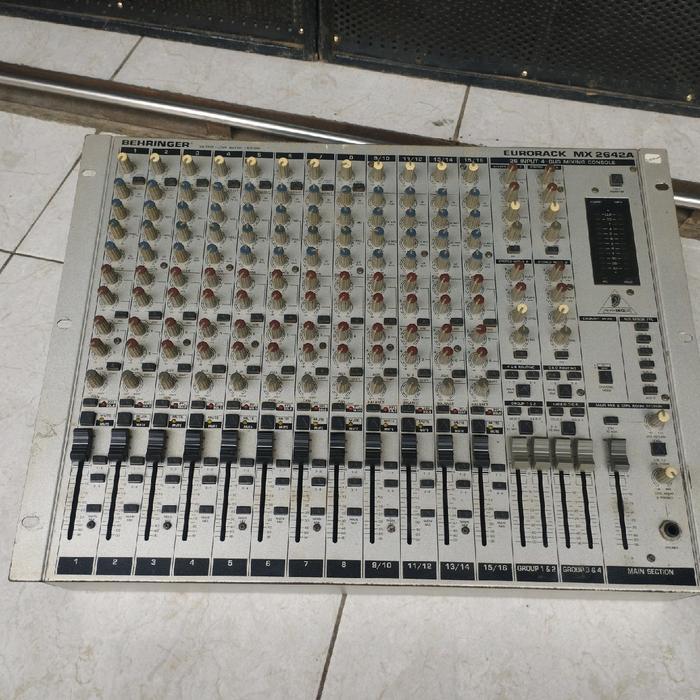mixer behringer mx2642A original mixer audio Amplifier