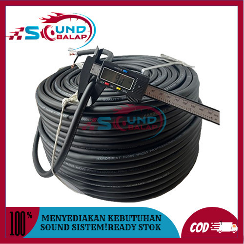 Kabel Speaker HARD QUEST hardquest 2 x 2,5 mm Kabel Spiker Serabut Tembaga Lentur