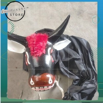 TSS ️ Barongan Bantengan - Mainan Anak Banteng Bantengan kuda lumping - Mainan tradisional Bantengan