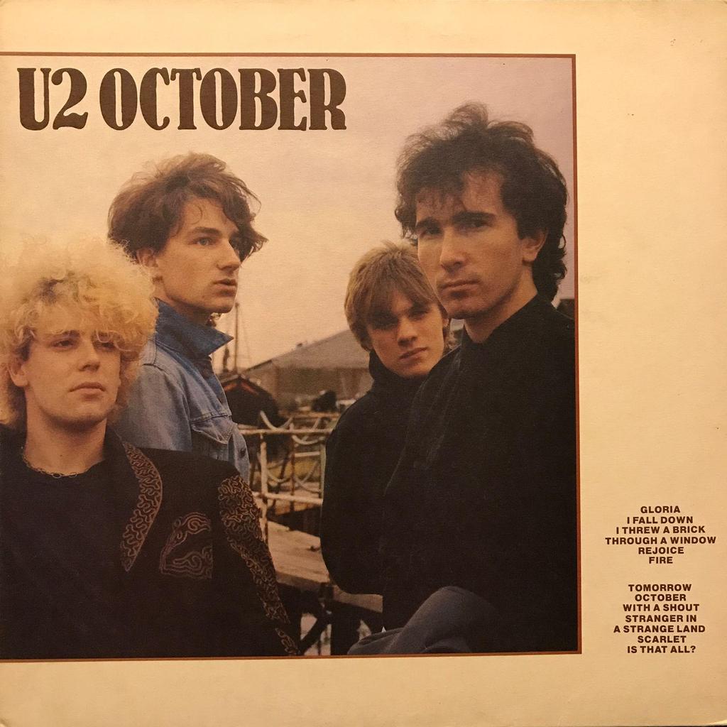 [LP] U2 - October | Vinyl / Piringan Hitam / PH