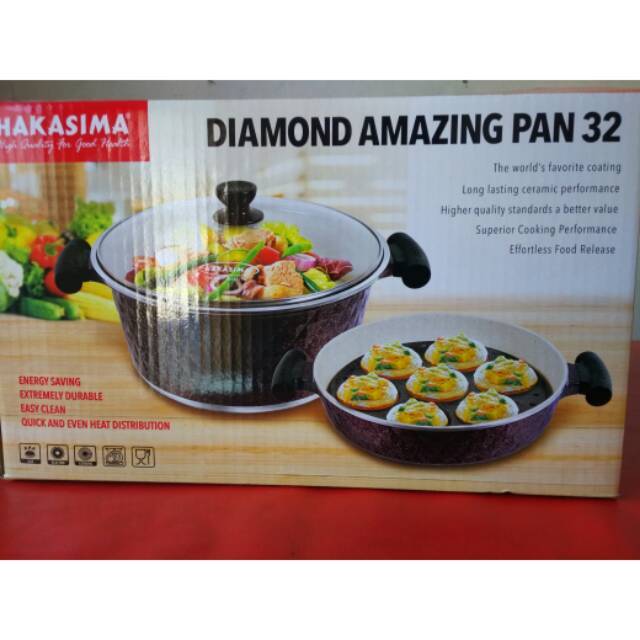 HAKASIMA DIAMOND AMAZING PAN 32
