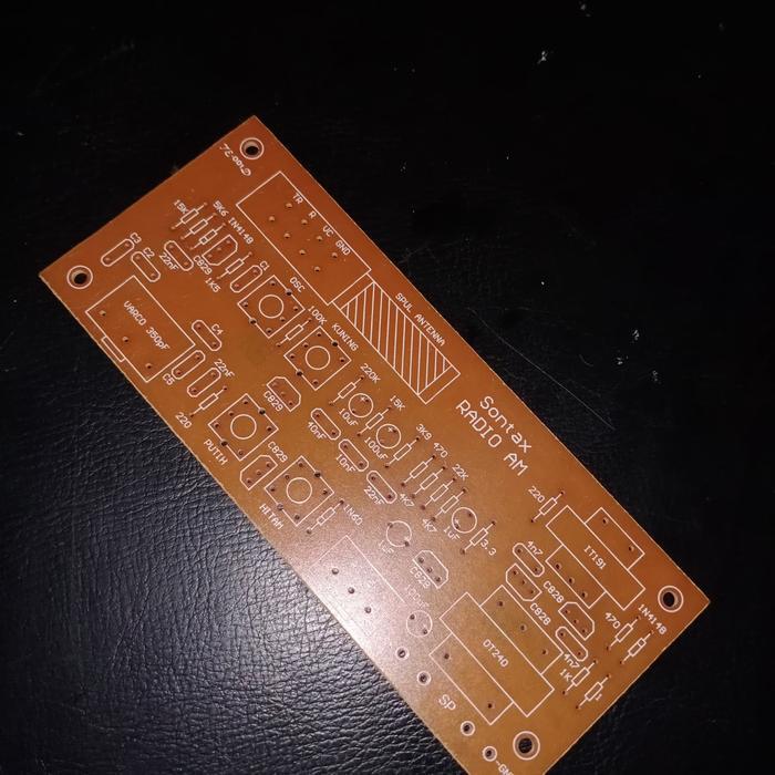 SCelectro pcb radio am mw