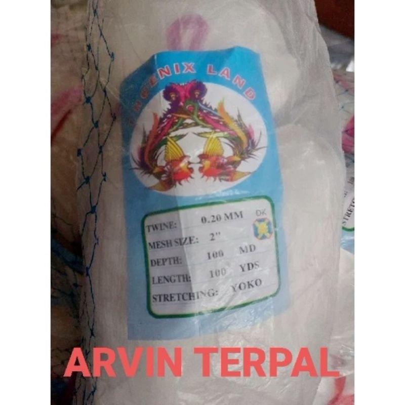TANOZERO Jaring Burung 0,20 100/100 Yoko / Jaring Burung Kecil / Jaring Burung Sawah