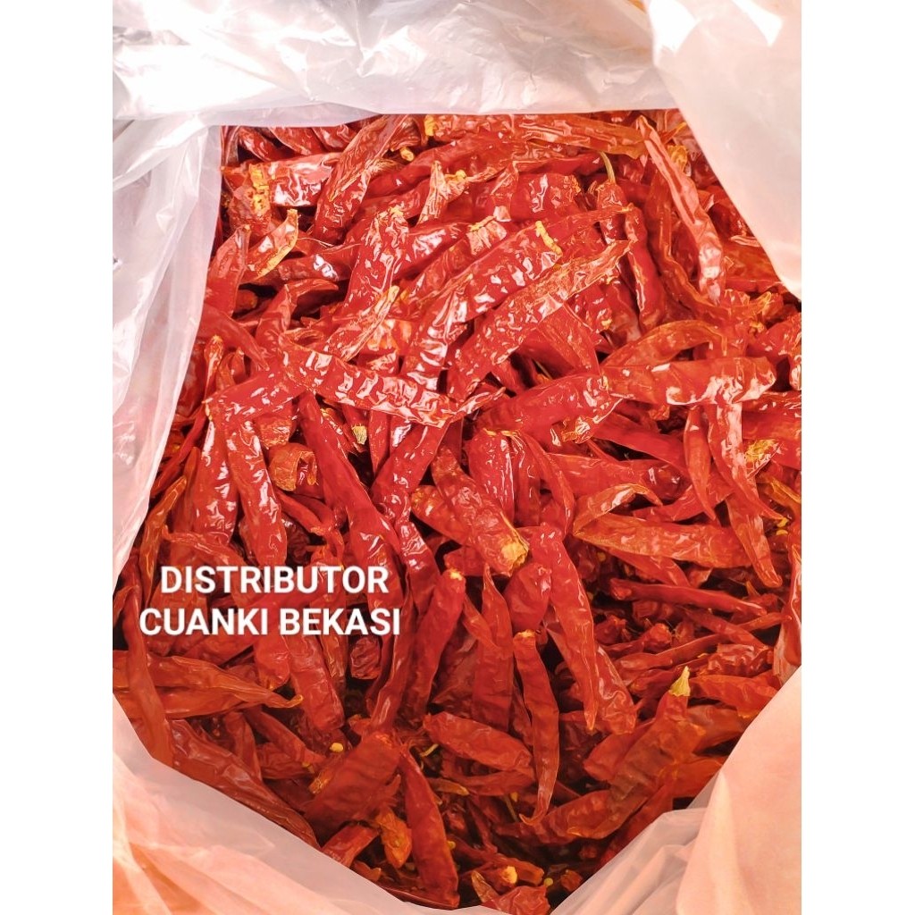 READY cabe kering Teja Asli Garut murah 100gr - cabai merah - cabe bubuk - bumbu bakso Aci - seblak 