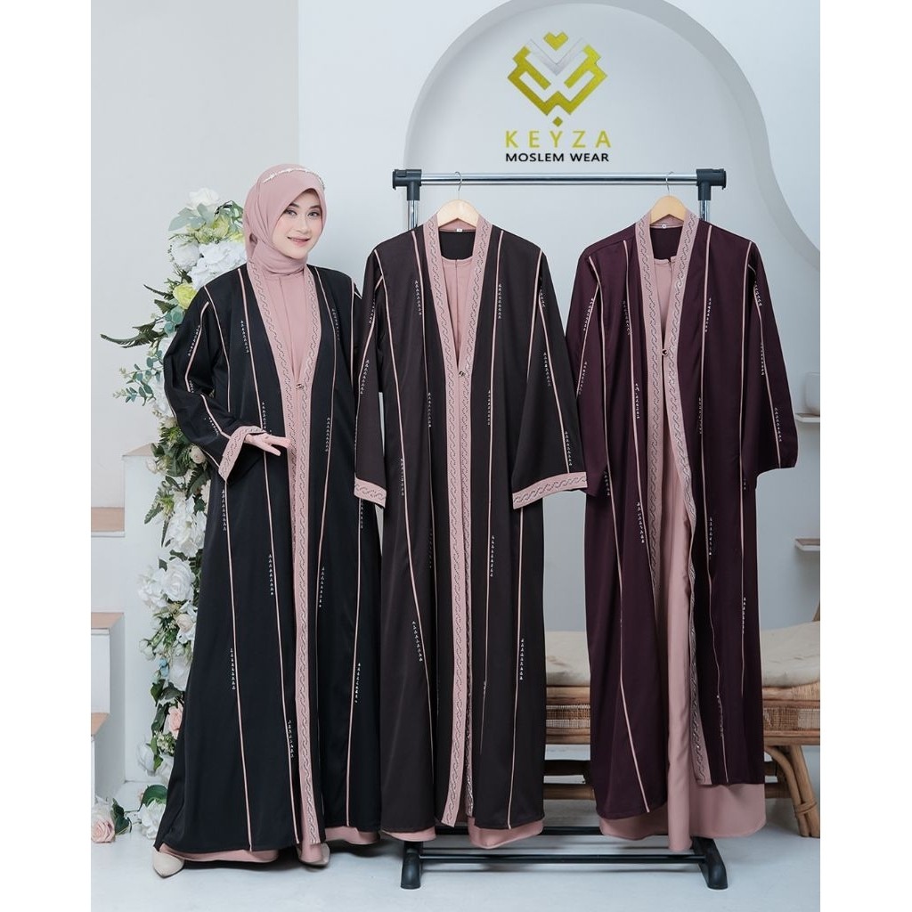 SHD_SHOP Humaira Dress | Gamis Abaya Anti UV Couple Mom & Kids by Keyza Moslem Wear