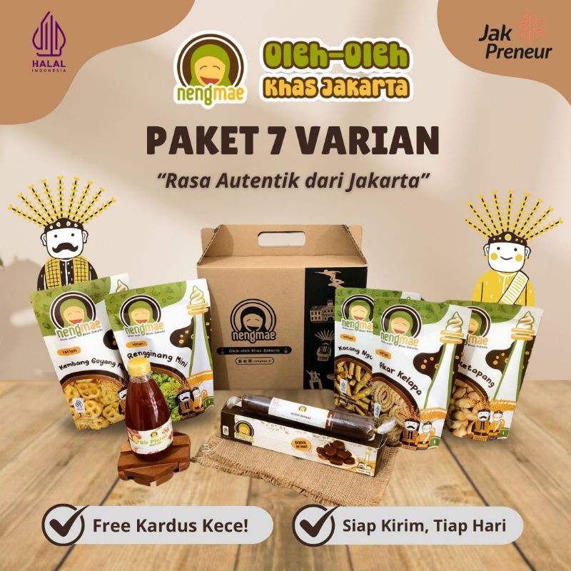 [TERLENGKAP] Paket Oleh Oleh Khas Jakarta | Neng Mae