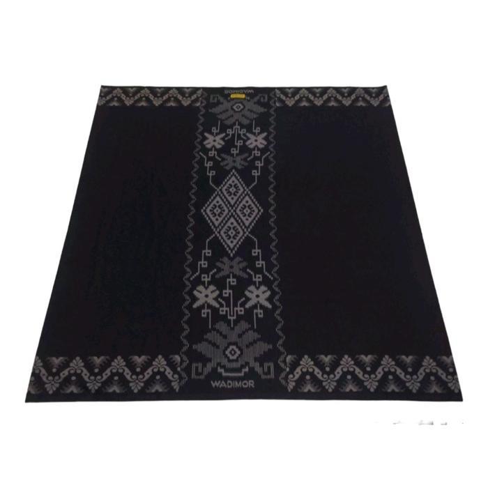 Sarung Wadimor Dewasa  Pria Motip Bali Terbaru - hitam bali, DEWASA