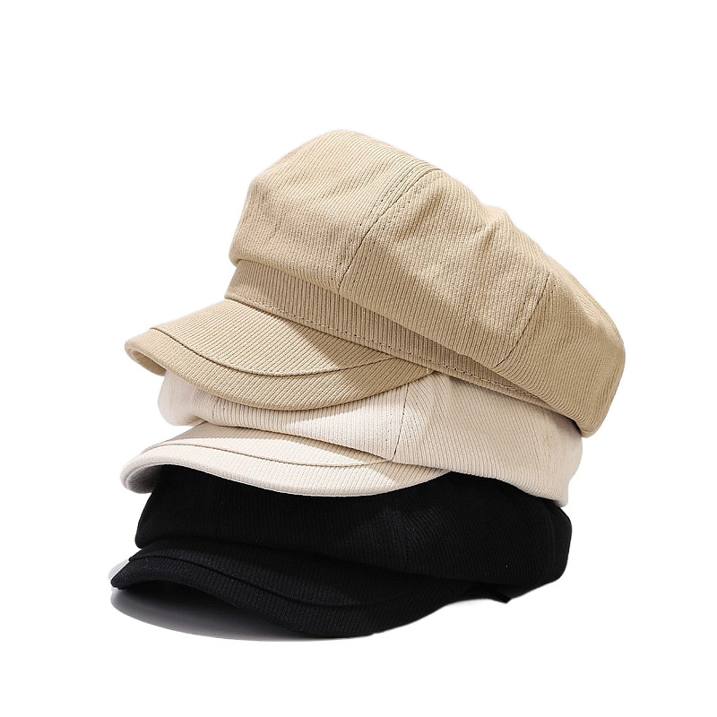 Women's Retro Peaked Ivy Newsboy Paperboy Gatsby Cabbie Painter Cap Hats