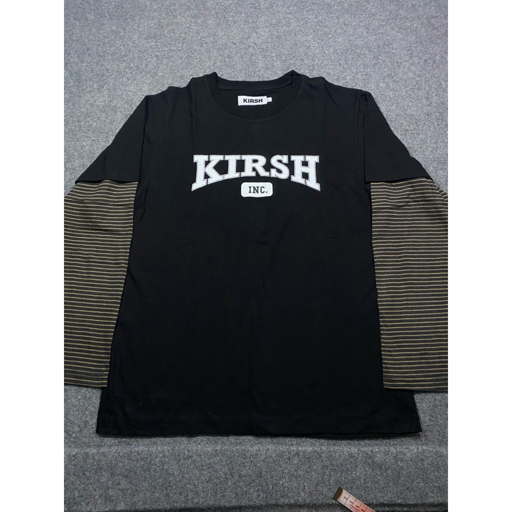KAOS KATUN SAMBUNG CAKEPP KIRSH HITAM SIZE M