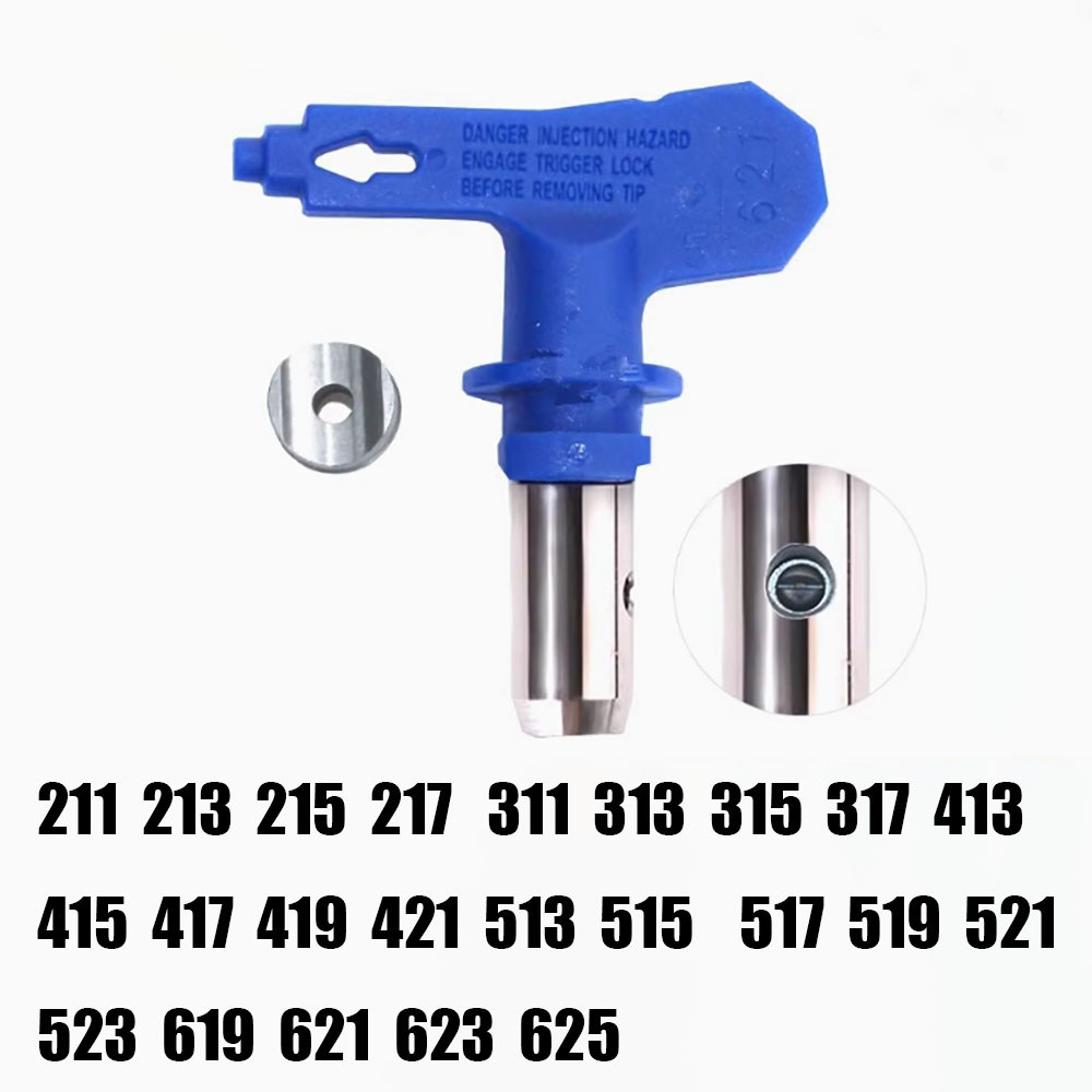Blue Airless Spray Nozzle Group Reversible Spray Machine Prompt Airless Spray Nozzle Airless Spray M
