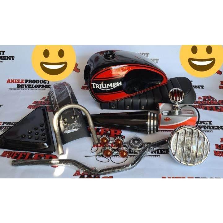 [GM] paket cb japstyle komplit full set body motor MOTOR CUSTOM Paket Tangki Motor