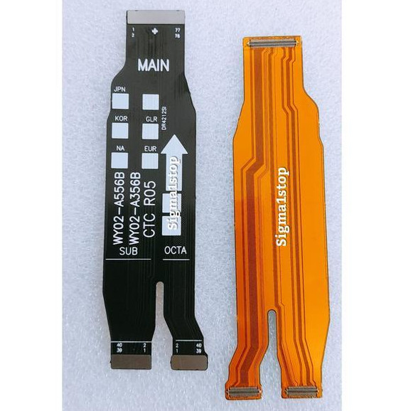 SAMSUNG A55 5G A35 5G FLEXIBLE BOARD FLEXIBEL UI KONEKTOR CAS CHARGE PENGHUBUNG KE MESIN