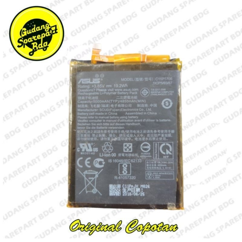 Baterai Batre Asus Max Pro M1 ZB602KL X00TD Original Copotan
