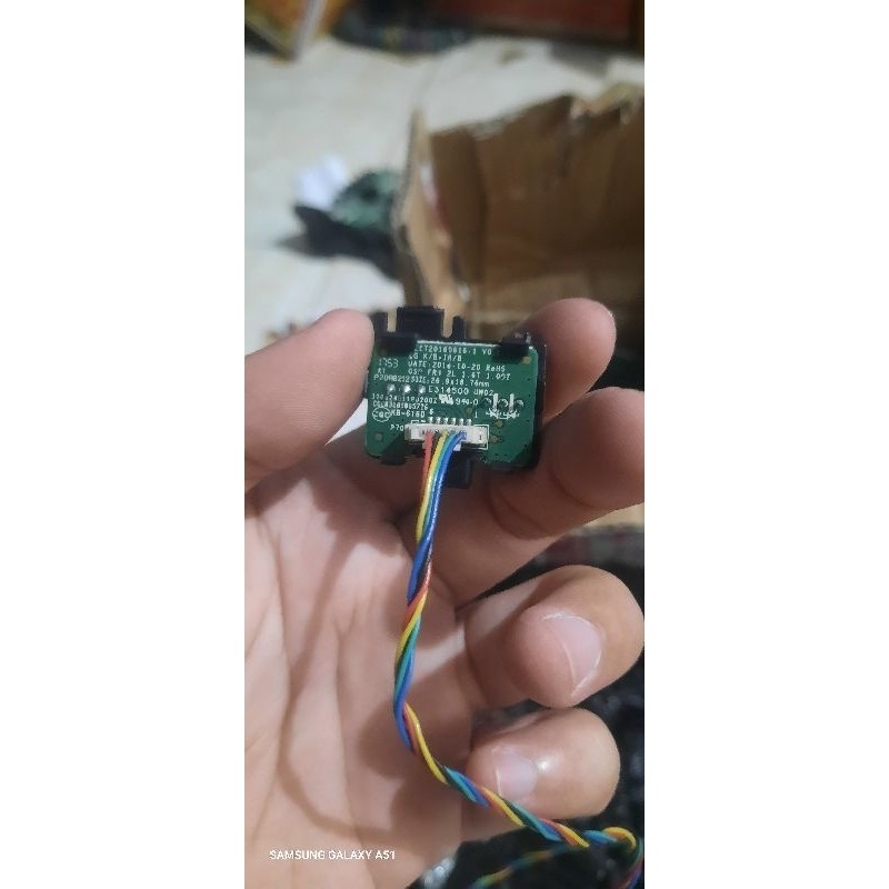 TOMBOL MENU REMOT - TOMBOL SENSOR IR REMOTE TV LED LG 43LJ500T - 43LK5000PTA - 32LJ500D - 32LK500BPT