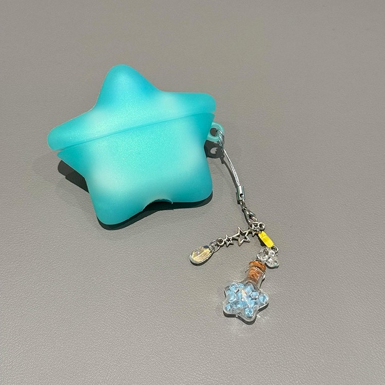 Bintang kecil bercahaya untuk AirPods pro3 2025 earphone case airpods4 nirkabel bluetooth AirPods 1 