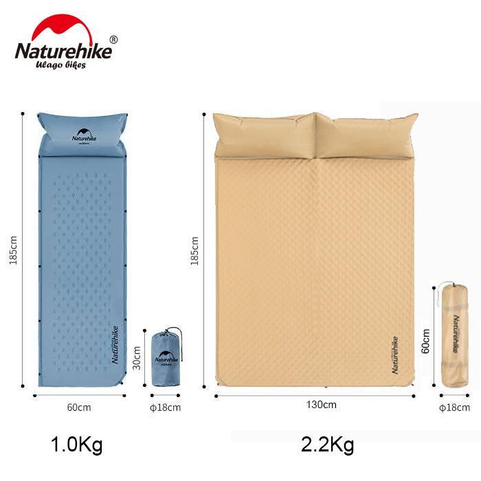 sleeping pad matras NATUREHIKE NH18Q010 NH15Q002 single double couple