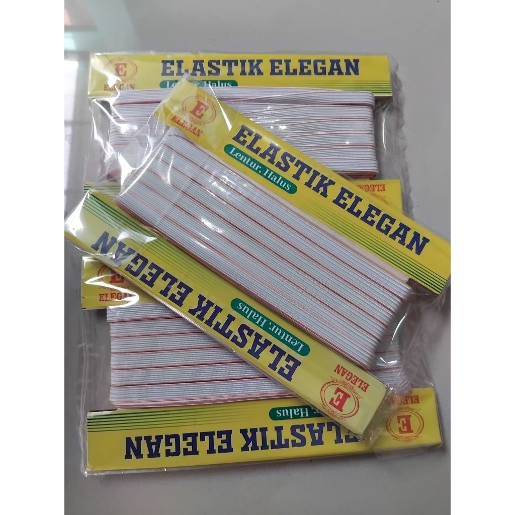 (Elastis Super list merah)Elastis karet/Tali Kolor Elastis/kolor/Tali Celana
