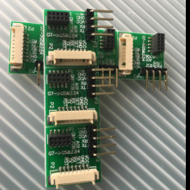 1pcs10pcs Laser PM25 sensor PMS7003  PMS7003MPMSA003  universal adapter plate + line