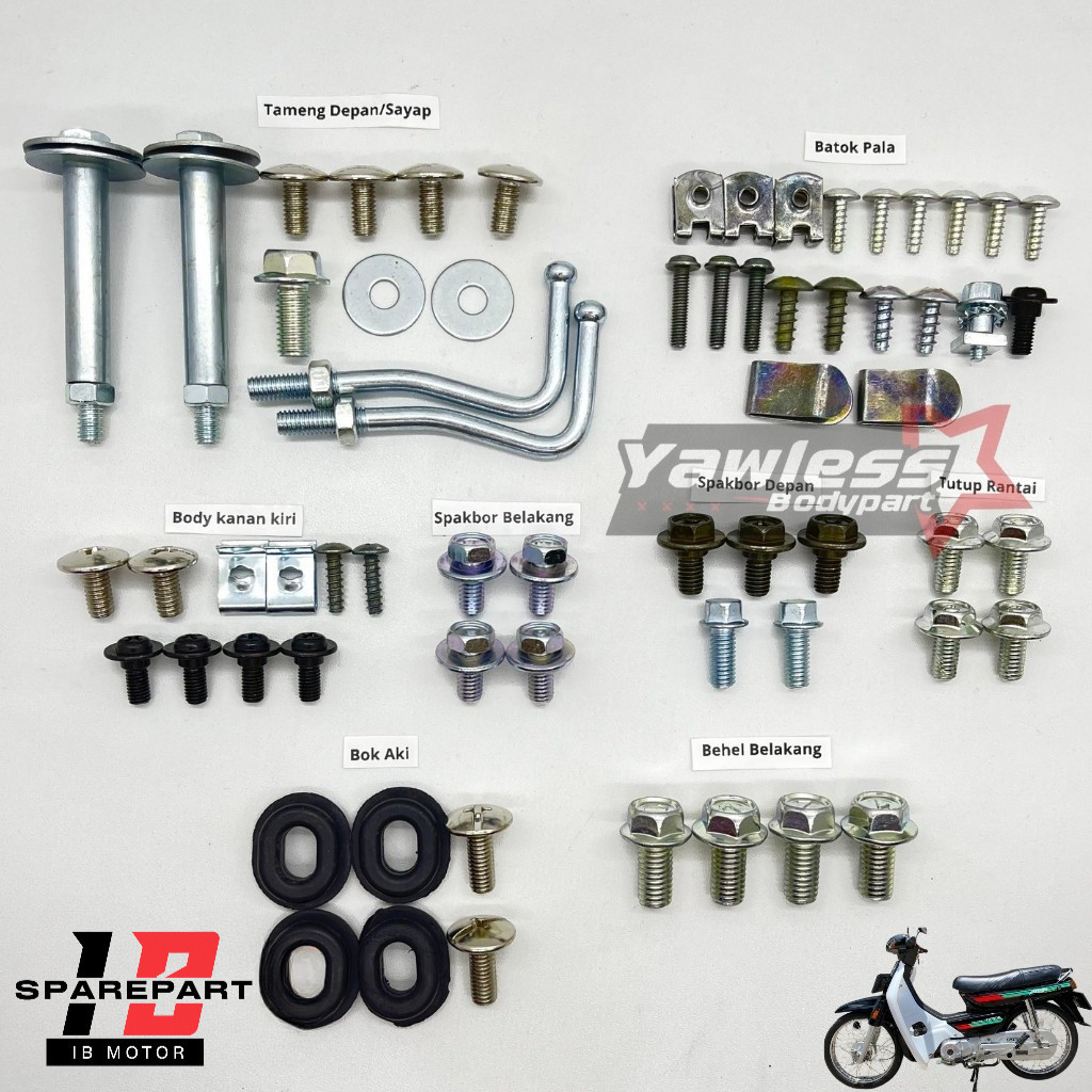 baut body astrea grand full set - baut astrea grand full set - body astrea grand bulus