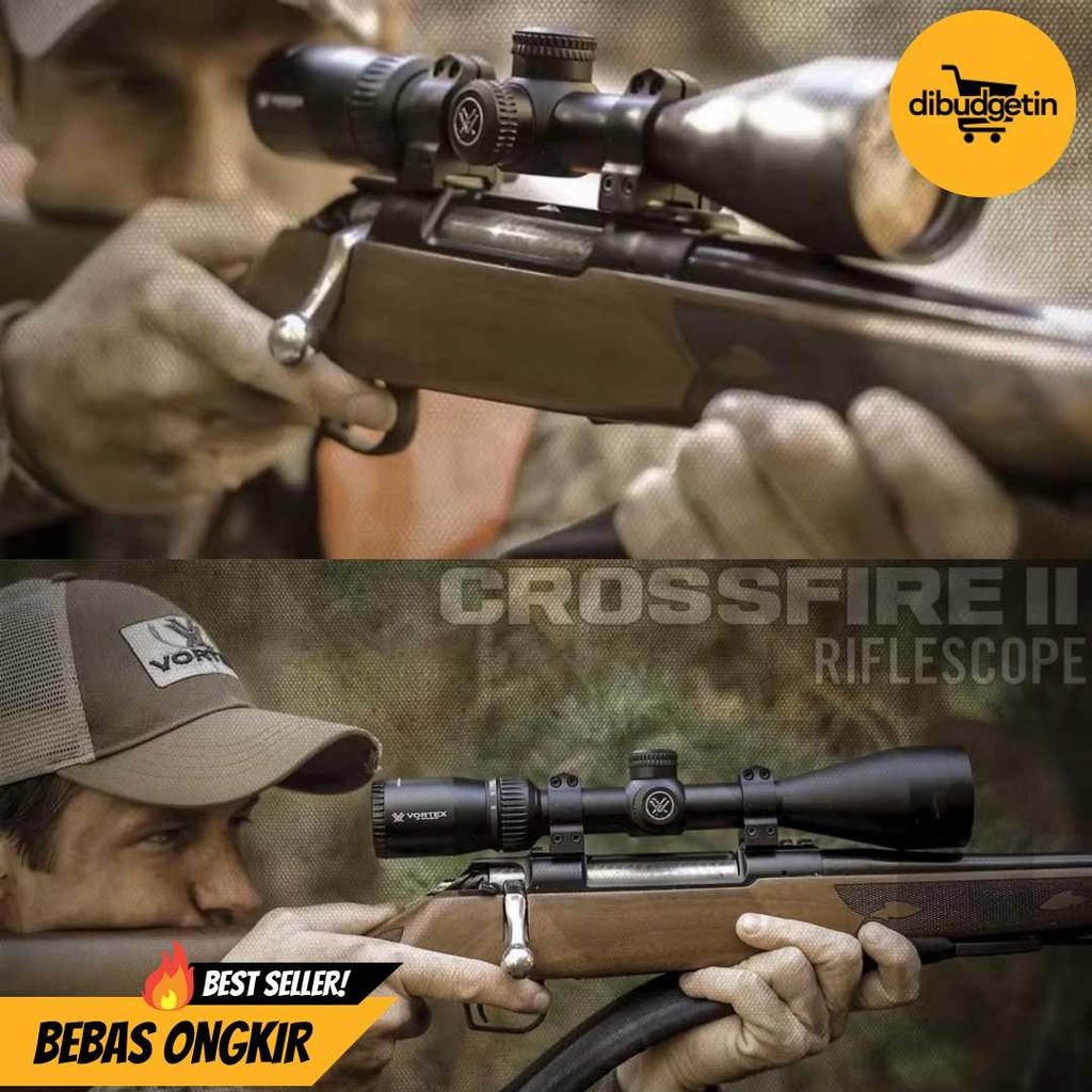 Vortex Crossfire II Tactical Scope Hunting Crosshair BDC 3-9x40 - CF2-31007