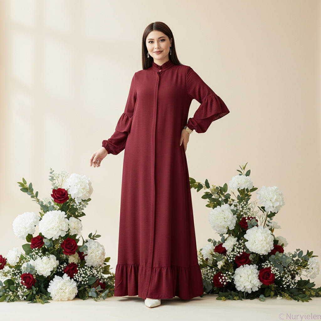 HANUMI DRES LEBARAN VIRAL / GAMIS MULIMAH KEKINIAN