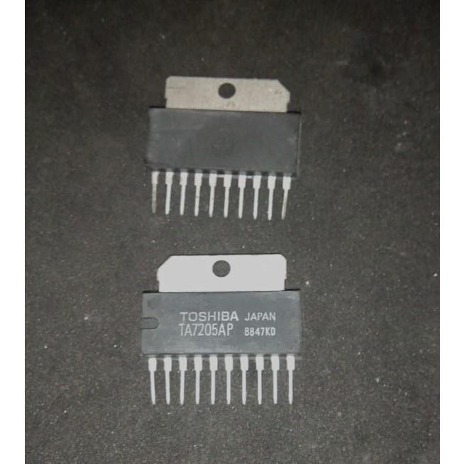 IC TA7205AP TA7205 5.8W Audio Power Amplifier Utk Car-Stereo, Car-Radio Output BERKUWALITAS...