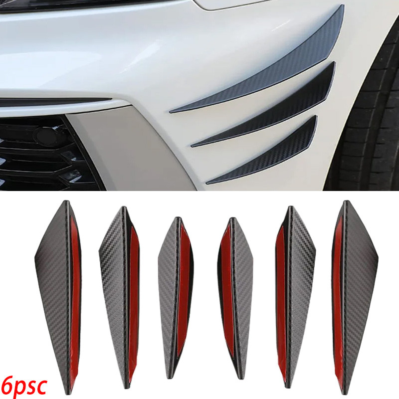 Car Front Bumper Lip Decoration ffuser Splitter Spoiler For Mercedes C Class W202 W203 W204 W205 W20